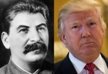 Donald Tramp özünü Stalin kimi aparır